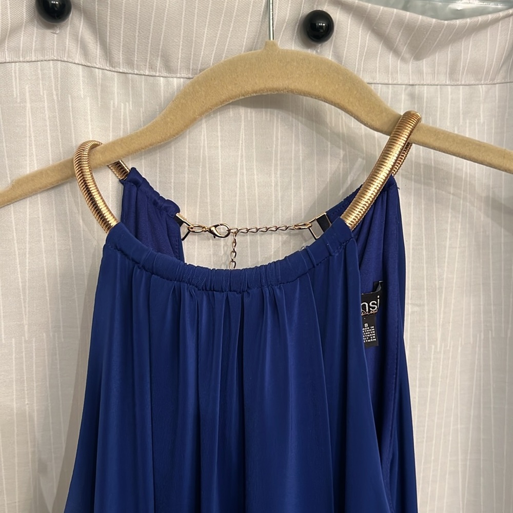 Kensie Draped Halter Dress - Picture 3 of 7